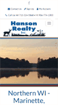 Mobile Screenshot of hanson-realty.com